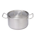 Custom Household SUS304 Stewpot with Glass lid